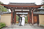 [和装ロケーション]大徳寺瑞峯院で結婚式の前撮り