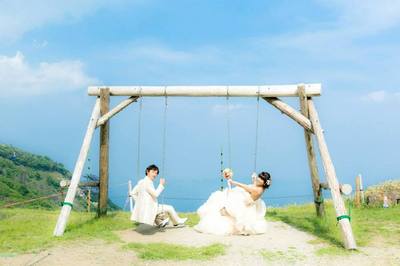 京都の思い出の場所で写真だけの結婚式や結婚前撮り写真【京都市東山区】