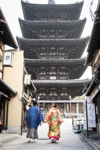 和装フォトウェディングや前撮りで人気の観光スポット京都の歴史